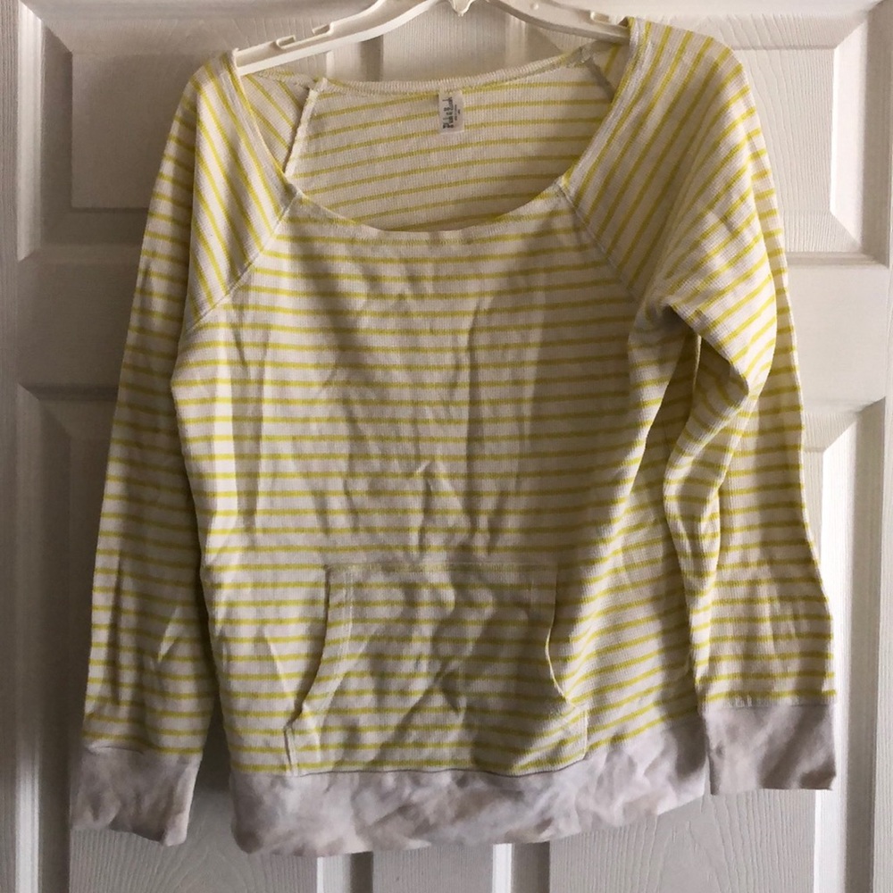 Plush and Lush long sleeve striped shirt